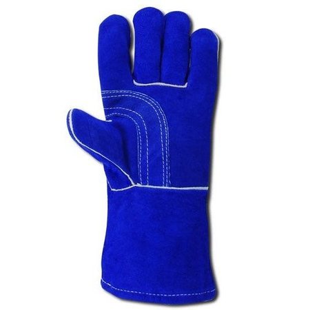 Magid Side Split Cow Leather Welding Gloves, 12PK 945